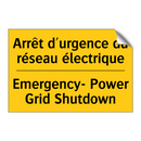 Arrêt d'urgence du réseau électrique /.../ - Emergency- Power Grid Shutdown