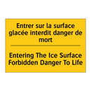 Entrer sur la surface glacée interdit  /.../ - Entering The Ice Surface Forbidden  /.../
