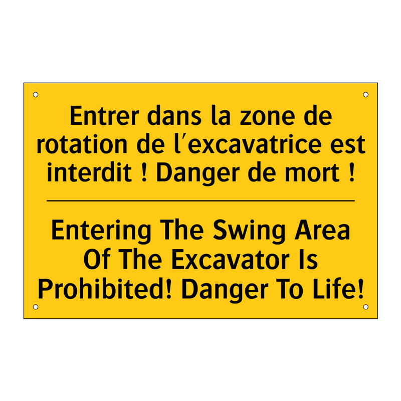 Entrer dans la zone de rotation  /.../ - Entering The Swing Area Of The  /.../