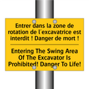 Entrer dans la zone de rotation  /.../ - Entering The Swing Area Of The  /.../