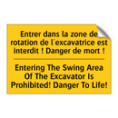 Entrer dans la zone de rotation  /.../ - Entering The Swing Area Of The  /.../