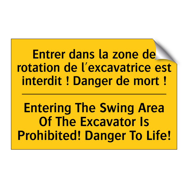 Entrer dans la zone de rotation  /.../ - Entering The Swing Area Of The  /.../