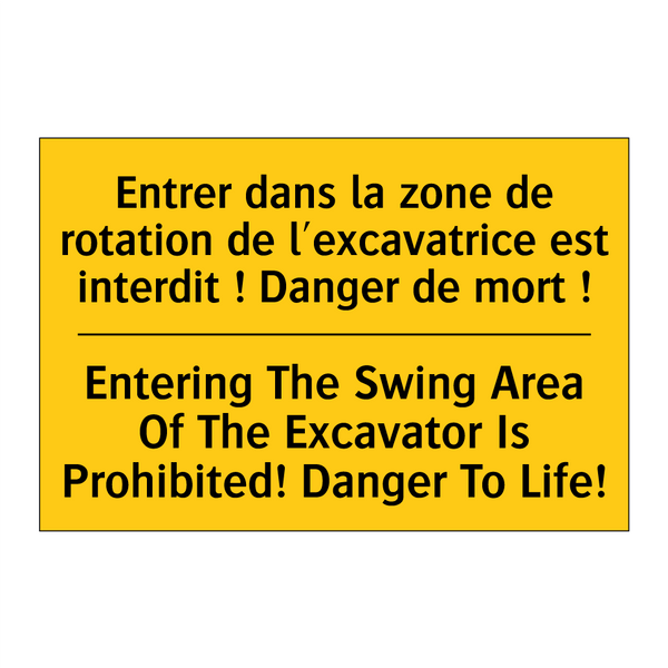 Entrer dans la zone de rotation  /.../ - Entering The Swing Area Of The  /.../
