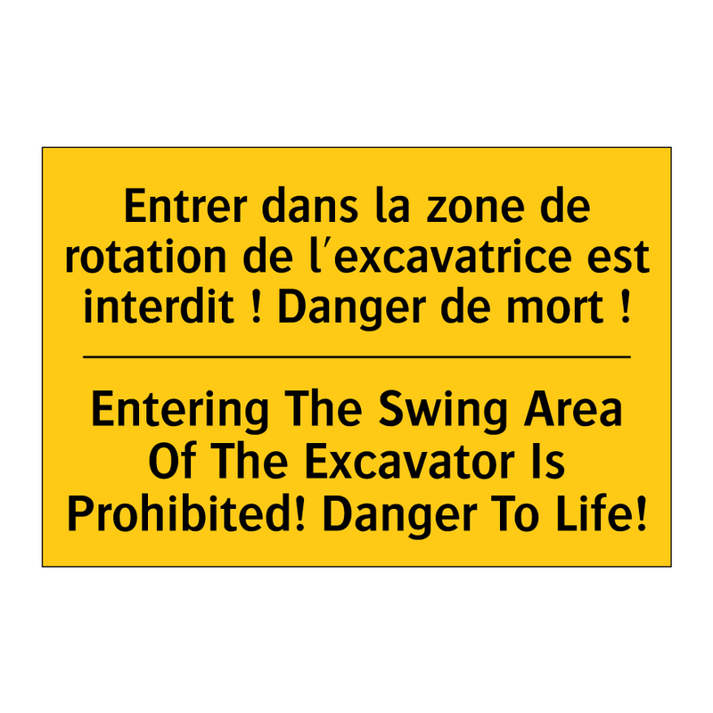 Entrer dans la zone de rotation  /.../ - Entering The Swing Area Of The  /.../