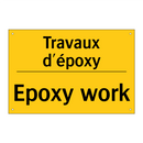 Travaux d'époxy - Epoxy work