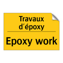 Travaux d'époxy - Epoxy work