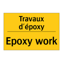 Travaux d'époxy - Epoxy work