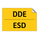 DDE - ESD