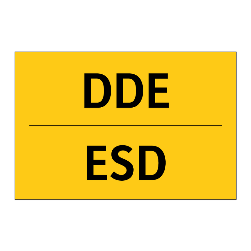 DDE - ESD
