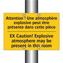 Attention ! Une atmosphère explosive  /.../ - EX Caution! Explosive atmosphere  /.../
