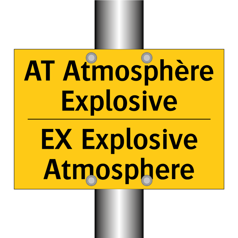 AT Atmosphère Explosive - EX Explosive Atmosphere