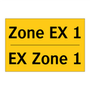 Zone EX 1 - EX Zone 1