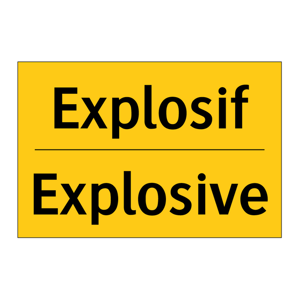 Explosif - Explosive