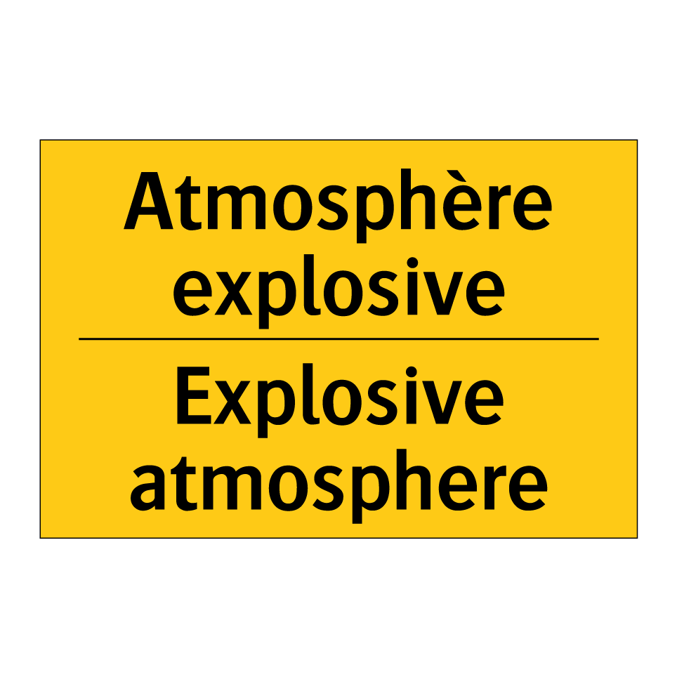 Atmosphère explosive - Explosive atmosphere