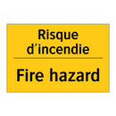 Risque d'incendie - Fire hazard