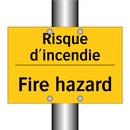 Risque d'incendie - Fire hazard