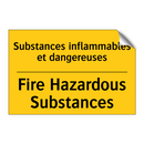 Substances inflammables et dangereuses /.../ - Fire Hazardous Substances