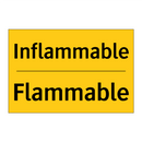 Inflammable - Flammable