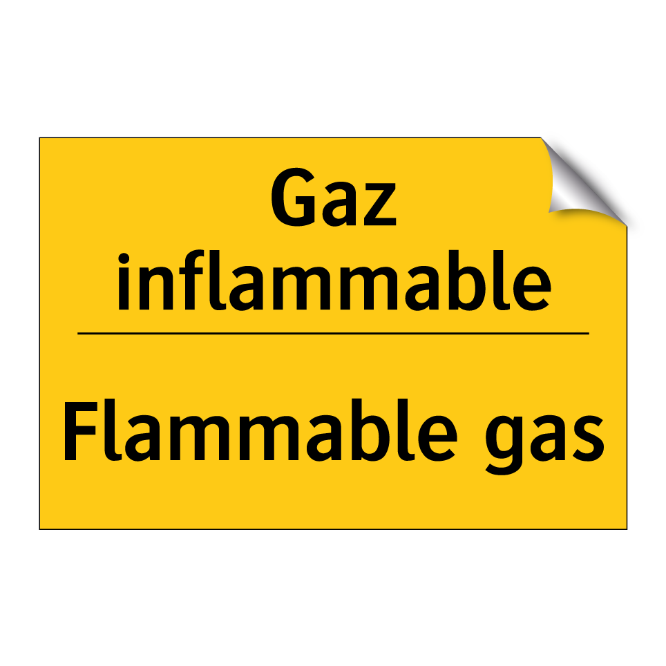 Gaz inflammable - Flammable gas