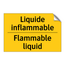 Liquide inflammable - Flammable liquid