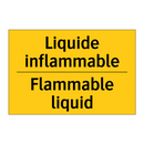 Liquide inflammable - Flammable liquid