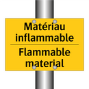 Matériau inflammable - Flammable material