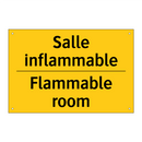 Salle inflammable - Flammable room