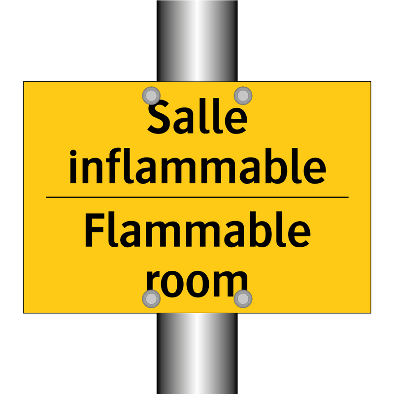 Salle inflammable - Flammable room