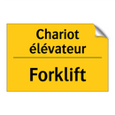 Chariot élévateur - Forklift