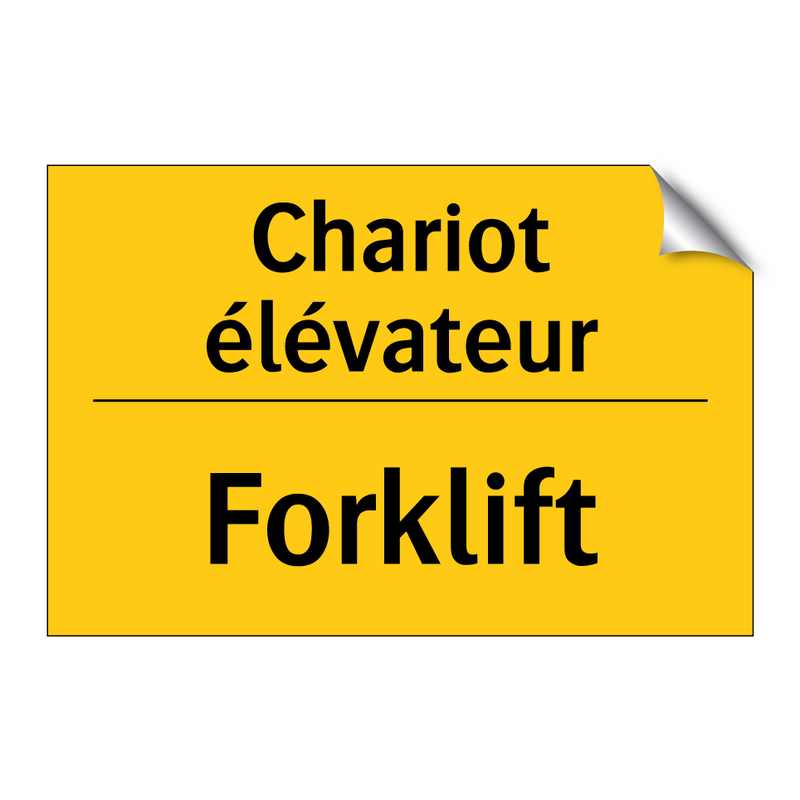 Chariot élévateur - Forklift