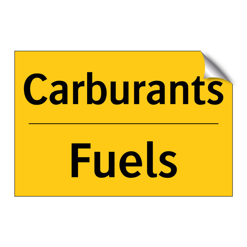 Carburants - Fuels