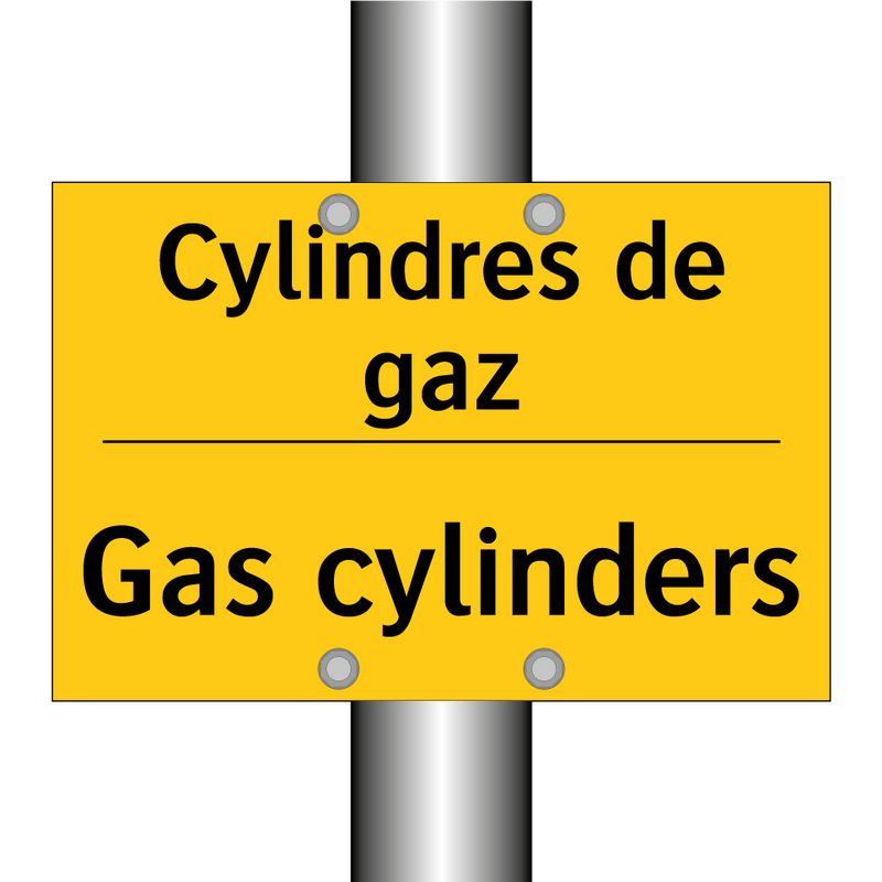 Cylindres de gaz - Gas cylinders