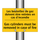 Les bouteilles de gaz doivent  /.../ - Gas cylinders must be removed  /.../