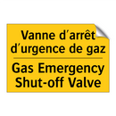 Vanne d'arrêt d'urgence de gaz - Gas Emergency Shut-off Valve