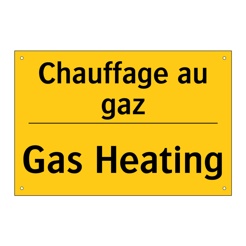 Chauffage au gaz - Gas Heating