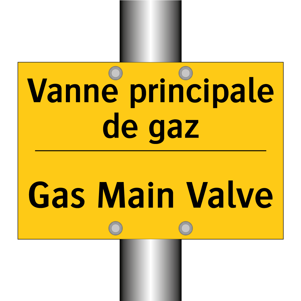Vanne principale de gaz - Gas Main Valve