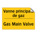 Vanne principale de gaz - Gas Main Valve