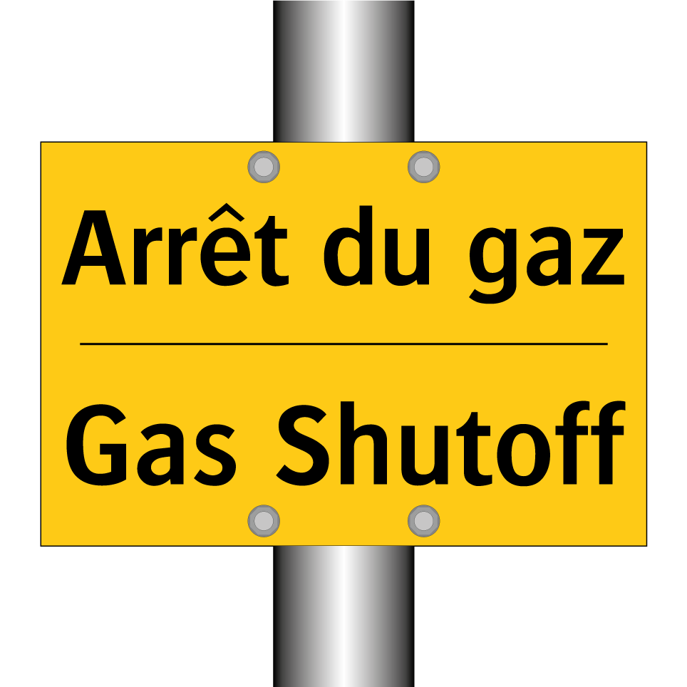 Arrêt du gaz - Gas Shutoff