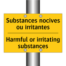 Substances nocives ou irritantes /.../ - Harmful or irritating substances /.../