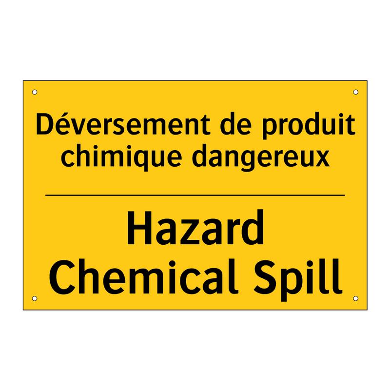 Déversement de produit chimique  /.../ - Hazard Chemical Spill
