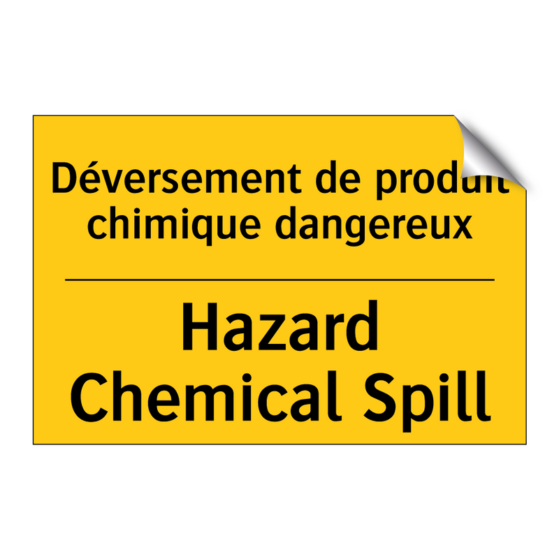 Déversement de produit chimique  /.../ - Hazard Chemical Spill