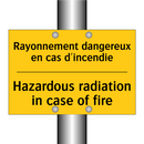 Rayonnement dangereux en cas d'incendie /.../ - Hazardous radiation in case of  /.../
