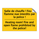 Salle de chauffe ! Feu et flamme  /.../ - Heating room! Fire and open flame  /.../