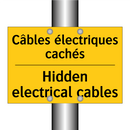 Câbles électriques cachés - Hidden electrical cables