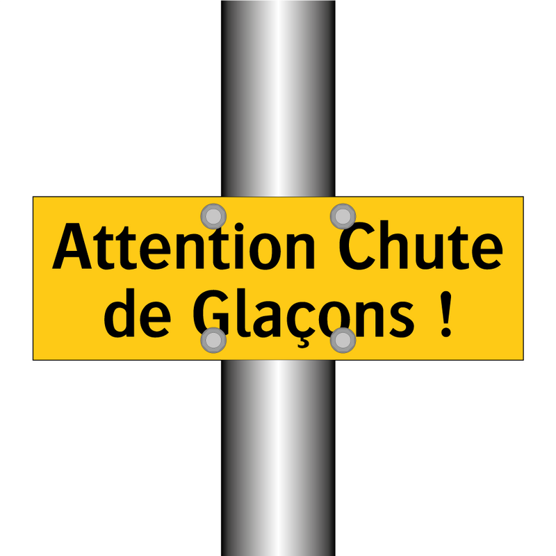 Attention Chute de Glaçons !