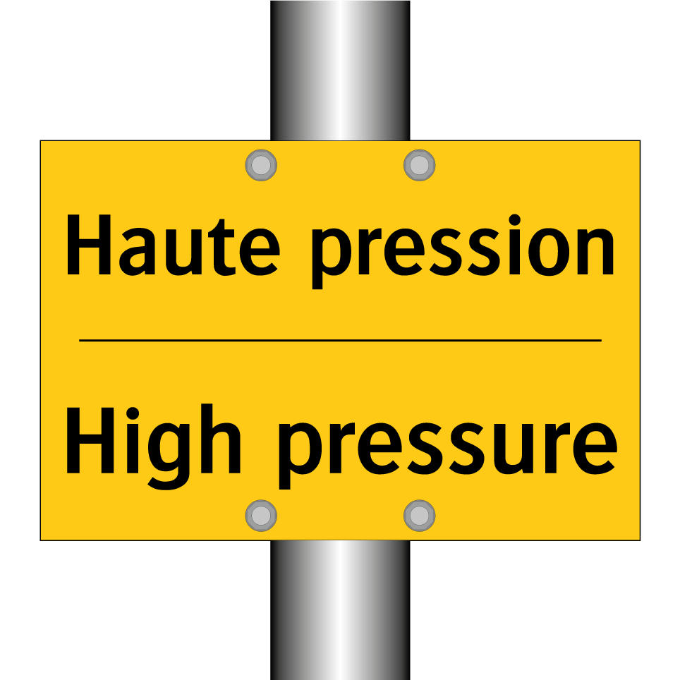 Haute pression - High pressure