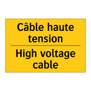 Câble haute tension - High voltage cable