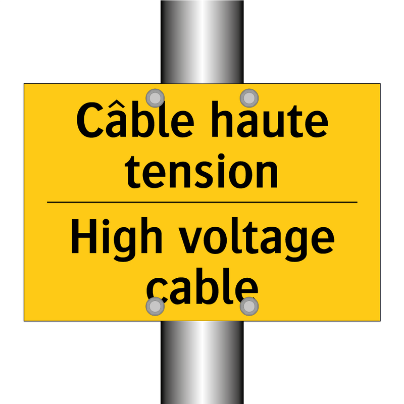 Câble haute tension - High voltage cable