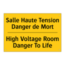 Salle Haute Tension Danger de  /.../ - High Voltage Room Danger To Life /.../