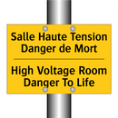 Salle Haute Tension Danger de  /.../ - High Voltage Room Danger To Life /.../